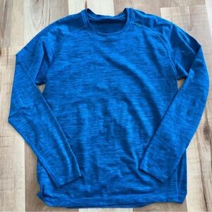 Men's Lululemon Blue Long Sleeve Swiftly Shirt